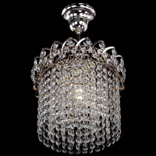 Люстра Капель оптикон №1 с подвесом в Подольске Гусь Хрустальный