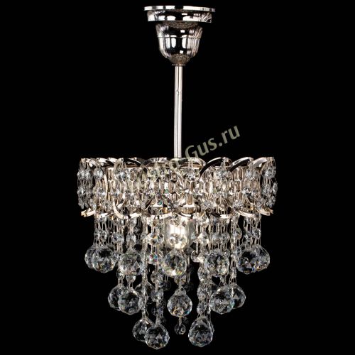 Люстра Капель оптикон шар №1 с подвесом в Подольске Гусь Хрустальный
