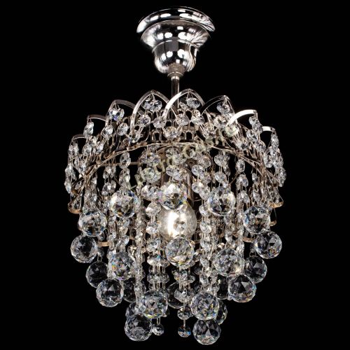 Люстра Капель оптикон шар №1 с подвесом в Подольске Гусь Хрустальный