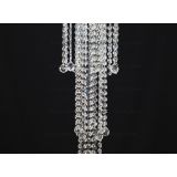 Люстра Капель 5 ламп шар 40 мм длинная в Подольске