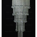 Люстра Капель 5 ламп шар 40 мм длинная в Подольске