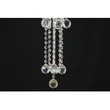 Люстра Капель 5 ламп шар 40 мм длинная в Подольске