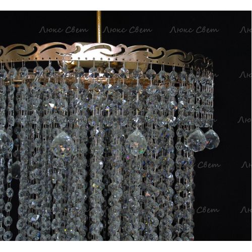 Люстра Капель Винтаж 3 лампы подвесная в Подольске Гусь Хрустальный