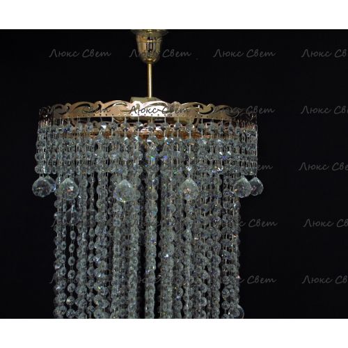 Люстра Капель Винтаж 3 лампы подвесная в Подольске Гусь Хрустальный
