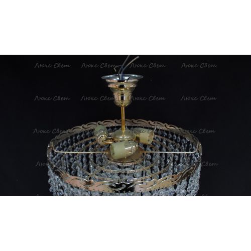 Люстра Капель Винтаж 3 лампы подвесная в Подольске Гусь Хрустальный