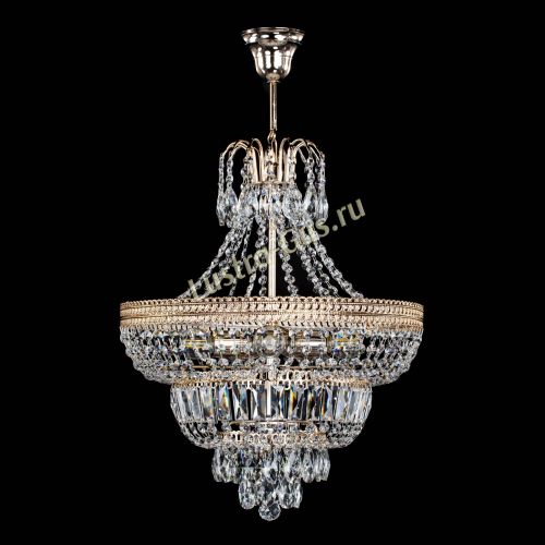 Люстра Каскад Флоренция №5 с подвесом в Подольске Гусь Хрустальный