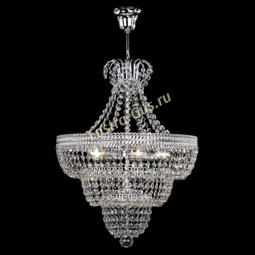 Люстра Каскад Флоренция обтикон №5 с подвесом в Подольске Гусь Хрустальный