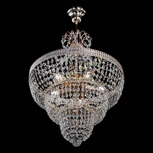 Люстра Каскад Флоренция обтикон №5 с подвесом в Подольске Гусь Хрустальный