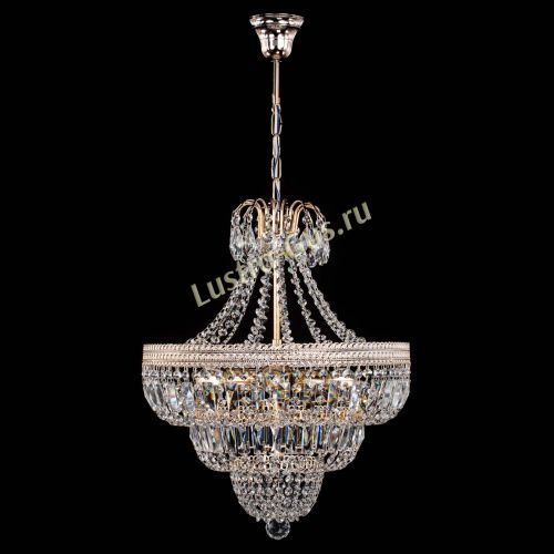 Люстра Каскад Флоренция обтикон №5 удлиненная в Подольске Гусь Хрустальный
