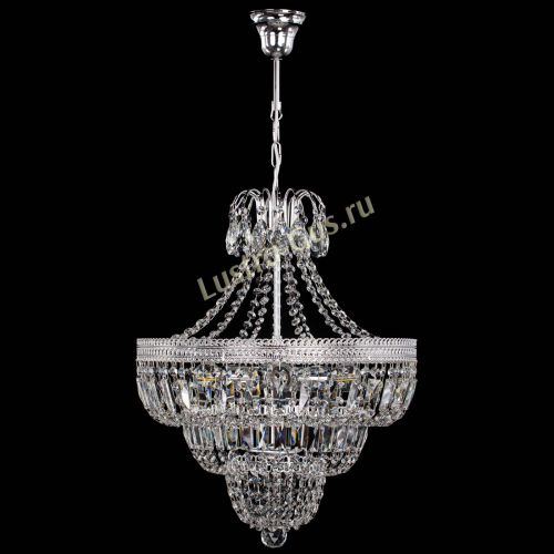 Люстра Каскад Флоренция обтикон №5 удлиненная в Подольске Гусь Хрустальный