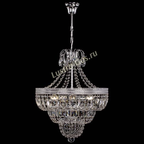 Люстра Каскад Флоренция обтикон №5 удлиненная в Подольске Гусь Хрустальный