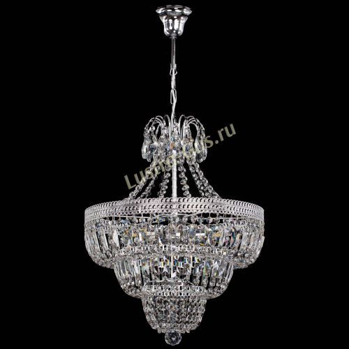 Люстра Каскад Флоренция обтикон №5 удлиненная в Подольске Гусь Хрустальный