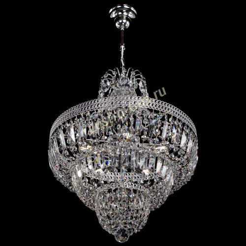Люстра Каскад Флоренция обтикон №5 удлиненная в Подольске Гусь Хрустальный