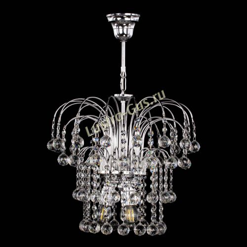 Люстра Каскад Шар №2 в Подольске Гусь Хрустальный