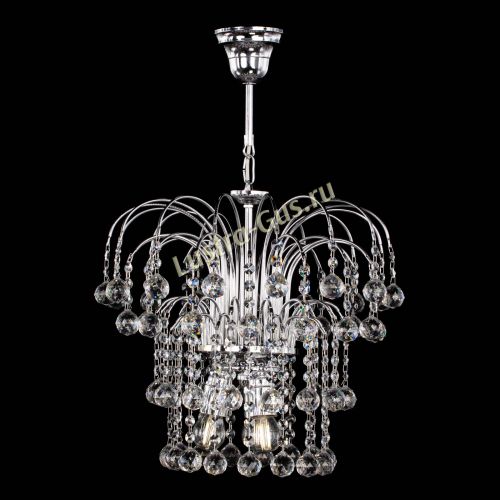 Люстра Каскад Шар №2 в Подольске Гусь Хрустальный