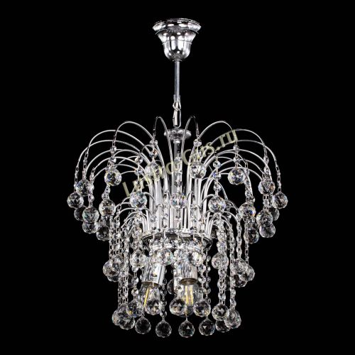 Люстра Каскад Шар №2 в Подольске Гусь Хрустальный