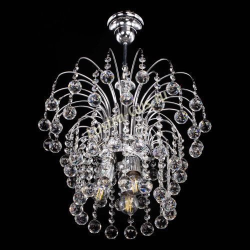 Люстра Каскад Шар №2 в Подольске Гусь Хрустальный