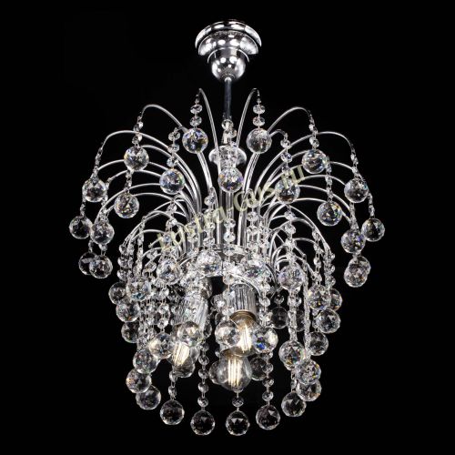 Люстра Каскад Шар №2 в Подольске Гусь Хрустальный