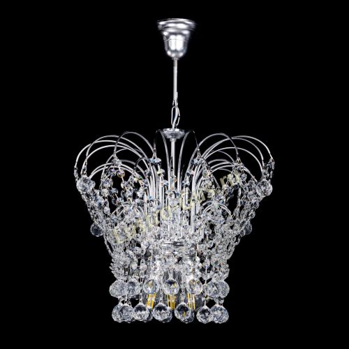 Люстра Каскад Шар №3 в Подольске Гусь Хрустальный