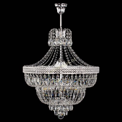 Люстра Каскад Венеция №5 с подвесом в Подольске Гусь Хрустальный