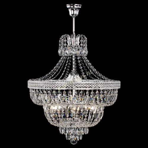 Люстра Каскад Венеция №5 с подвесом в Подольске Гусь Хрустальный