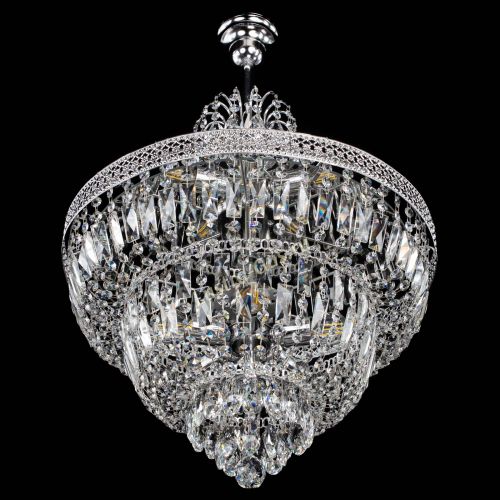 Люстра Каскад Венеция №5 с подвесом в Подольске Гусь Хрустальный