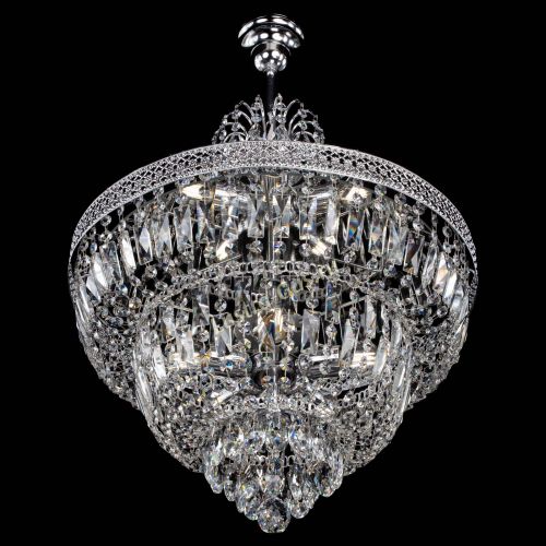 Люстра Каскад Венеция №5 с подвесом в Подольске Гусь Хрустальный