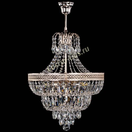 Люстра Каскад Венеция №5 с подвесом в Подольске Гусь Хрустальный