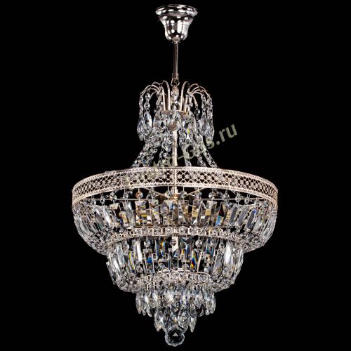 Люстра Каскад Венеция №5 с подвесом в Подольске Гусь Хрустальный