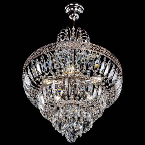 Люстра Каскад Венеция №5 с подвесом в Подольске Гусь Хрустальный