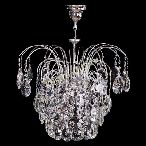 Люстра Каскад Звезда в Подольске Гусь Хрустальный