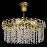 Люстра Хрустальная капель №3 под бронзу в Подольске