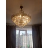 Люстра Хрустальный Каскад №8 с подвесом под бронзу в Подольске Люстра Хрустальный Каскад №8 с подвесом под бронзу в Подольске