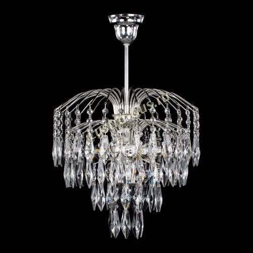 Люстра Хрустальные брызги камень Перо в Подольске Гусь Хрустальный