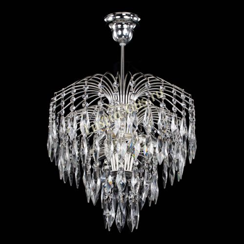 Люстра Хрустальные брызги камень Перо в Подольске Гусь Хрустальный
