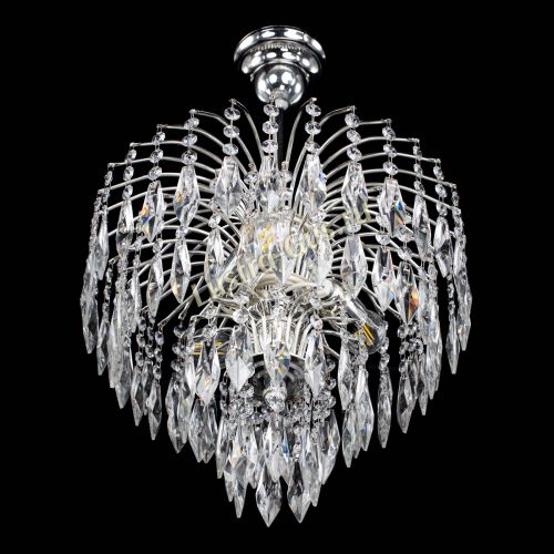 Люстра Хрустальные брызги камень Перо в Подольске Гусь Хрустальный