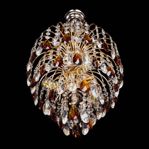 Люстра Хрустальные брызги с подвесом журавлик чайная в Подольске Гусь Хрустальный