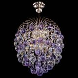 Люстра Хрустальные брызги шар 40 мм фиолетовая в Подольске
