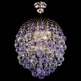 Люстра Хрустальные брызги шар 40 мм фиолетовая в Подольске