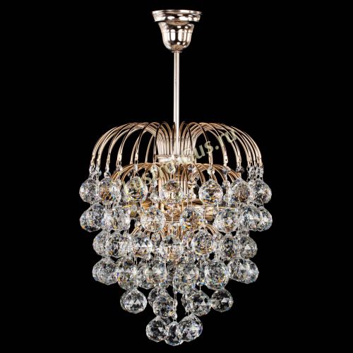 Люстра Хрустальные брызги шар 40 в Подольске Гусь Хрустальный