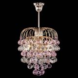 Люстра Хрустальные брызги шар 40 мм розовая в Подольске Люстра Хрустальные брызги шар 40 мм розовая в Подольске