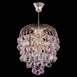 Люстра Хрустальные брызги шар 40 мм розовая в Подольске Люстра Хрустальные брызги шар 40 мм розовая в Подольске