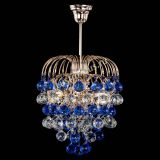 Люстра Хрустальные брызги шар 40 мм синяя в Подольске Люстра Хрустальные брызги шар 40 мм синяя в Подольске
