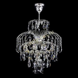 Люстра Хрустальные брызги Журавлик черный в Подольске отзыв и фото покупателя