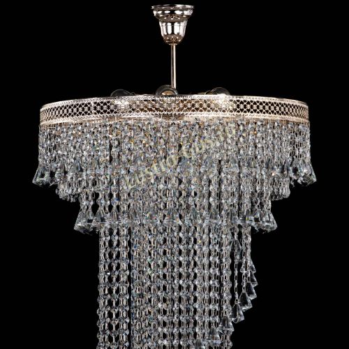 Люстра Кольцо №64 Венеция конус в Подольске Гусь Хрустальный