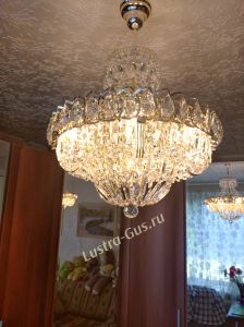 Люстра Кольцо Классика Пластинка с подвесом в Подольске отзыв и фото покупателя