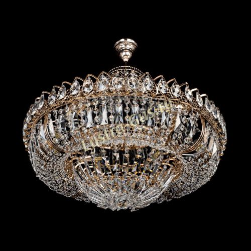 Люстра Кольцо Классика Пластинка с подвесом в Подольске Гусь Хрустальный