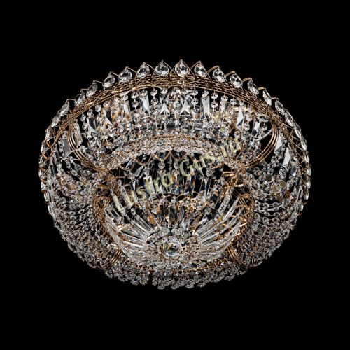 Люстра Кольцо Классика Пластинка с подвесом в Подольске Гусь Хрустальный