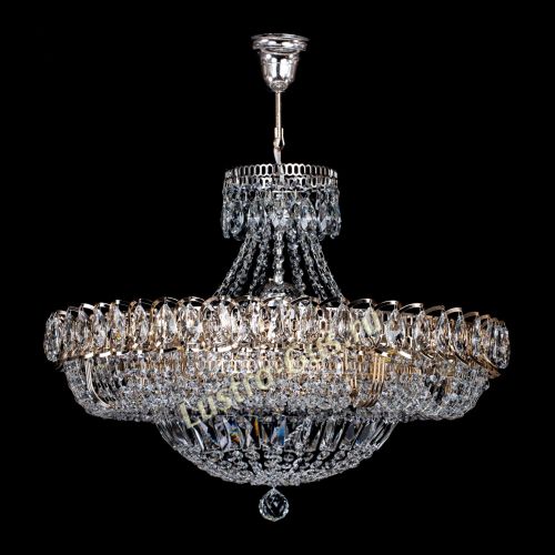 Люстра Кольцо Классика с подвесом в Подольске Гусь Хрустальный