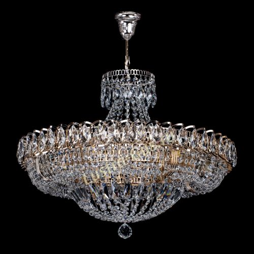 Люстра Кольцо Классика с подвесом в Подольске Гусь Хрустальный